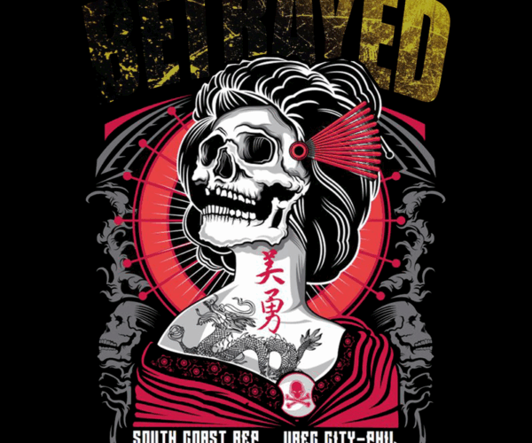 Geisha Skull - Betrayed Aesthetic
