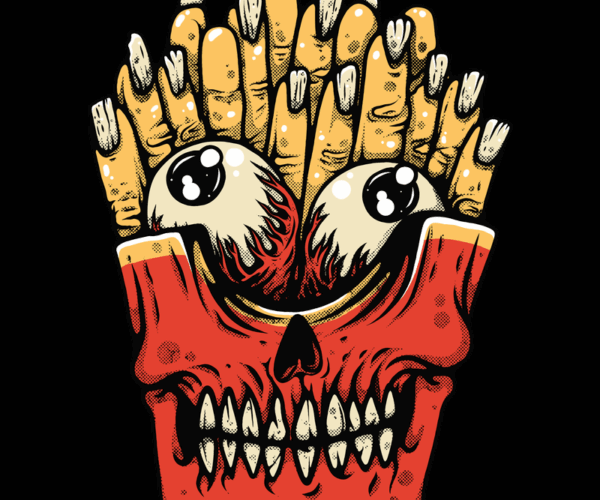 Finger Skull - Food Horror Edition