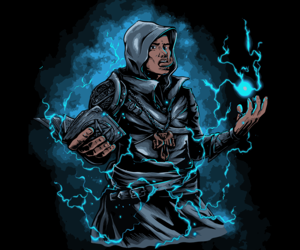 Mystic Conjurer - Lightning Surge