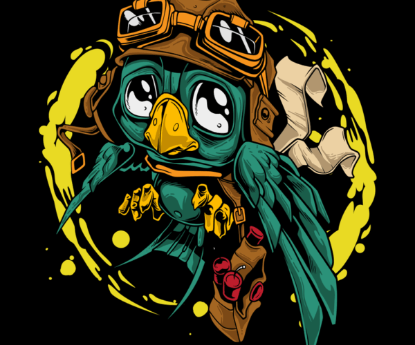 Aviator Chick - Sky Bombing Edition