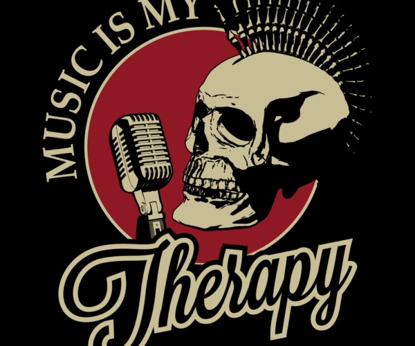 Punk Skull - Music Therapy Design