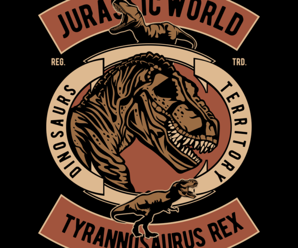 Jurassic Rex - Dinosaur Territory Patch