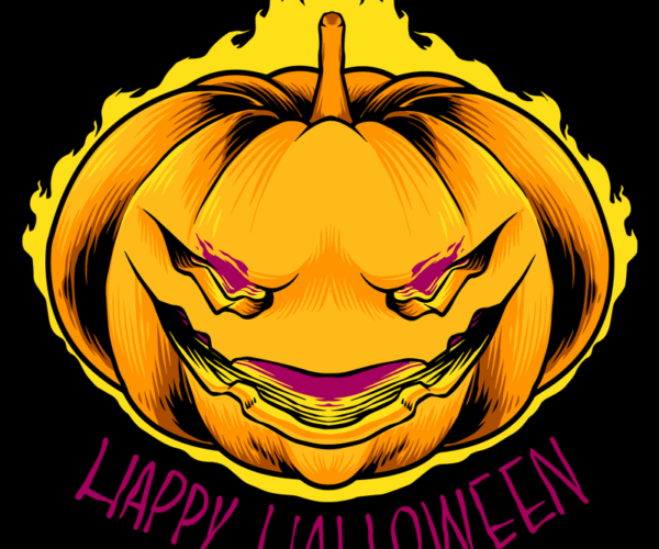 Flaming Pumpkin - Halloween Menace