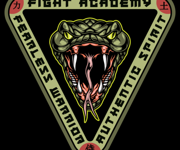 Viper's Fury - Martial Arts Emblem