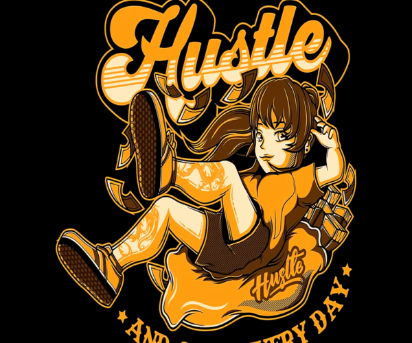 Hustle and Chill - Anime Style Success