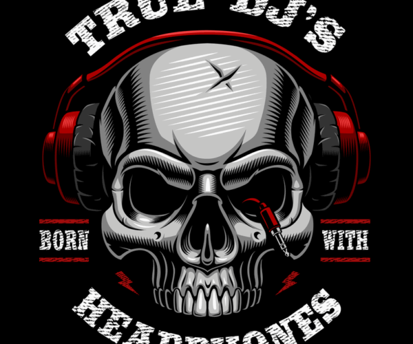 Skull DJ - Headphone Icon