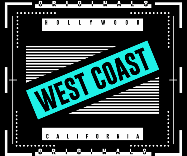 West Coast Originals - Graphic Tee Design