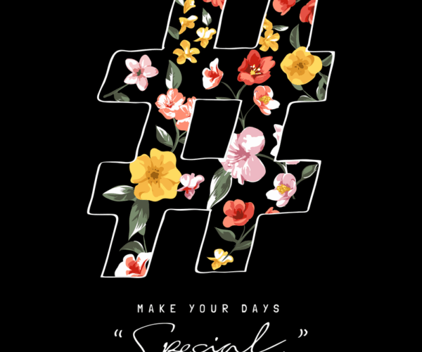 Floral Hashtag - Special Days Edition