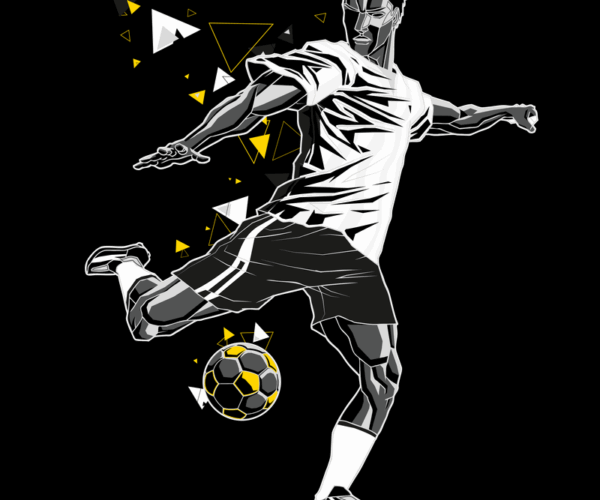 Soccer Star - Geometric Action