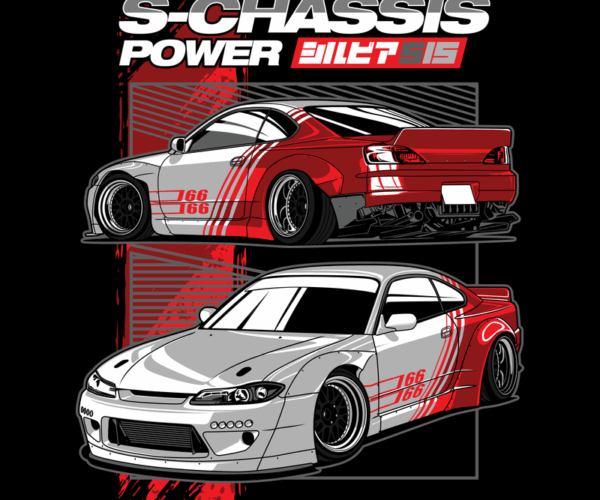 S-Chassis Power - Automotive Art
