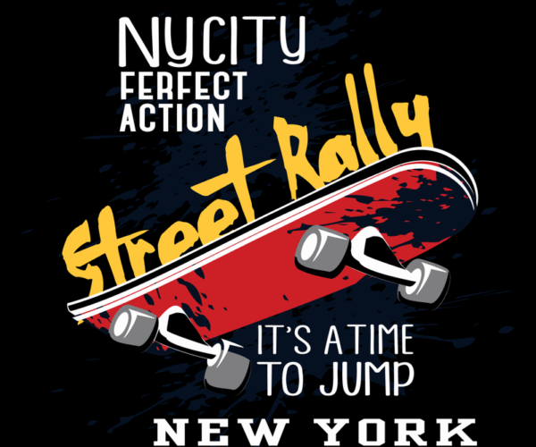 Street Rally - Skateboard Graphic
