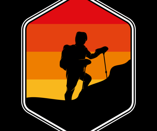 Mountain Trekker - Sunset Journey