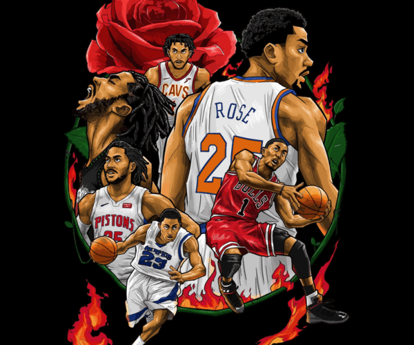 Derrick Rose - Career Rose Garden