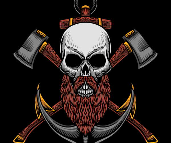 Bearded Skull - Seafarer's Crest