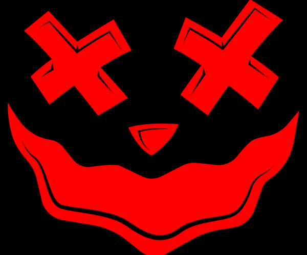 Sinister Smile - Pixelated Threat