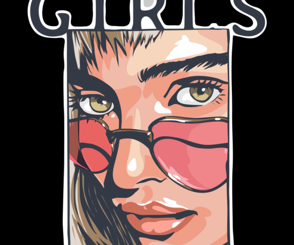 Cool Girl - Sunglasses Pop Art