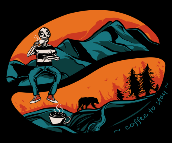 Coffee Skeleton - Mountain Brew