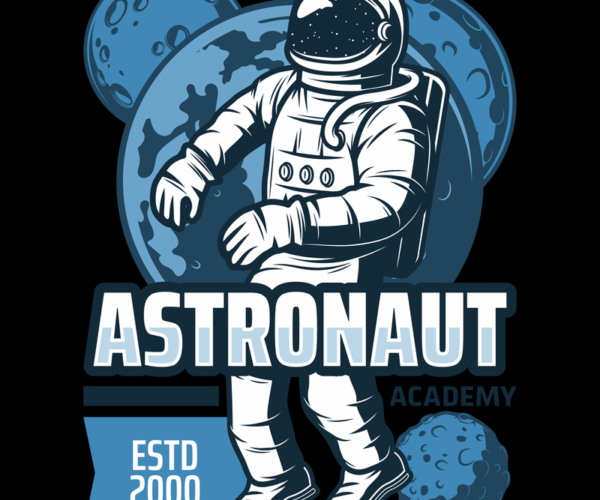 Astronaut Academy - Space Exploration Emblem