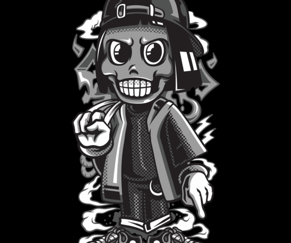 Urban Reaper - Streetwear Cartoon