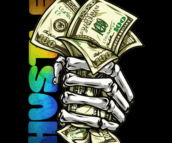 Skeleton Hand - Hustle Currency