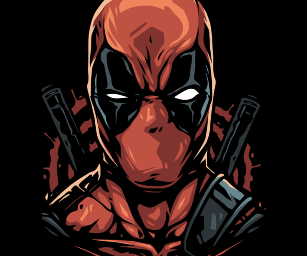 Deadpool - Mercenary Vector Art