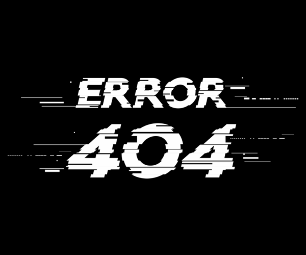 Error 404 - Digital Glitch