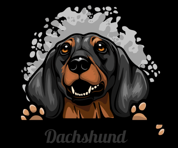 Dachshund - Adorable Mascot Design