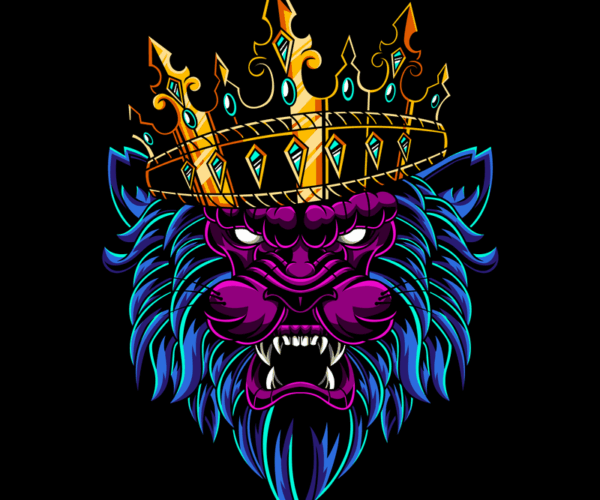 Lion King - Cyberpunk Reign