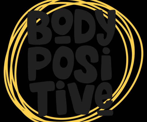 Body Positive - Doodled Circle Graphic