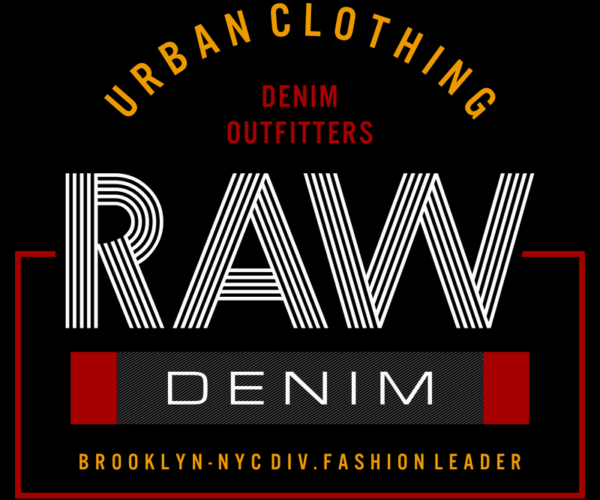 Raw Denim - Streetwear Graphic