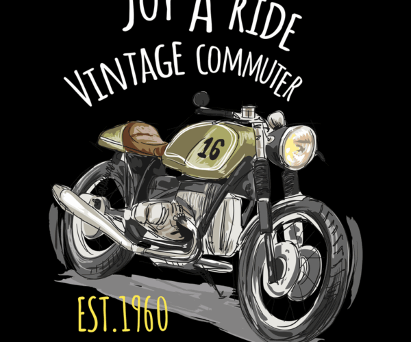 Vintage Commuter - Motorcycle Enthusiast