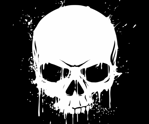 Skull Splatter - Abstract Decay