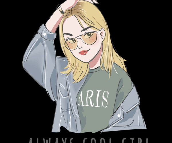 Cool Girl - Casual Attitude