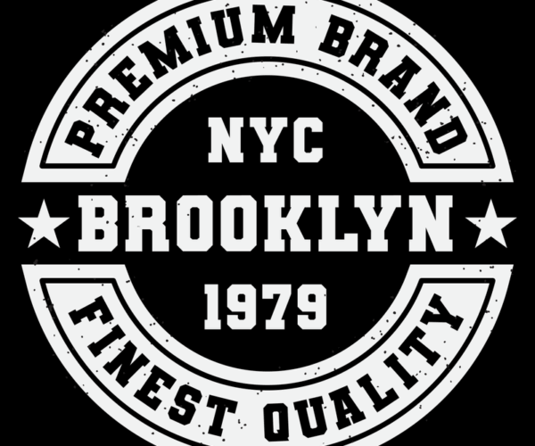 Brooklyn Stamp - Vintage Apparel Design
