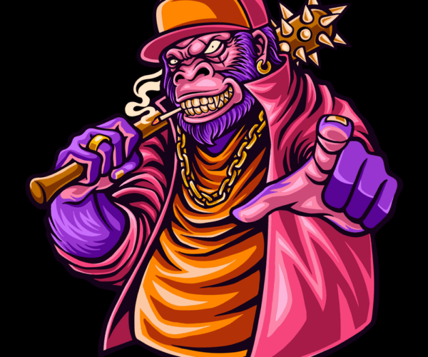 Gangster Gorilla - Urban Streetwear Edition