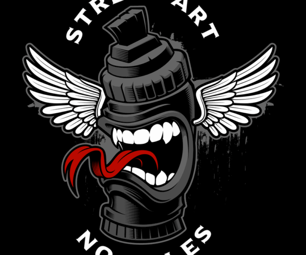 Graffiti Can - Winged Menace