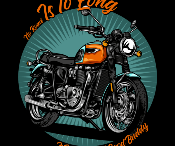 Classic Motorcycle - Road Trip Ready