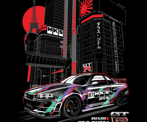 R34 Skyline - HKS Edition