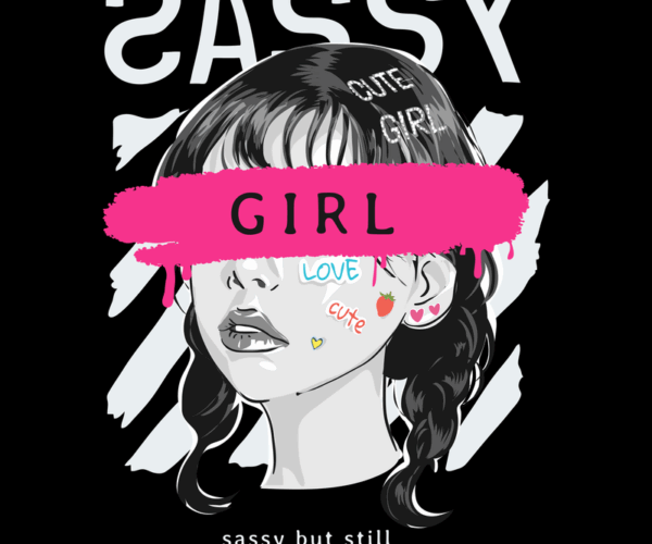 Sassy Girl - Manga Inspired Portrait