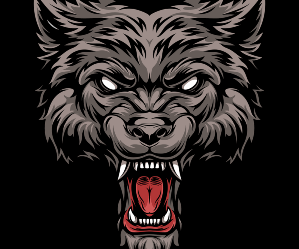 Crazed Wolf - Ferocious Fangs
