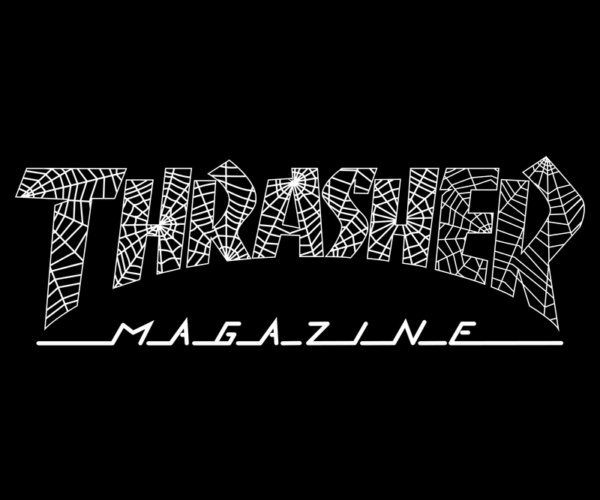 Thrasher Spider Web - Magazine Logo