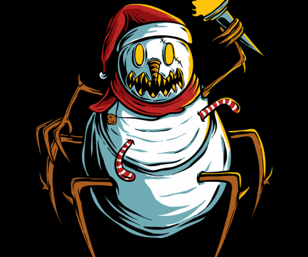 Holiday Horror - Mutant Snowman