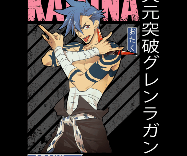 Kamina - Anime Hero Graphic
