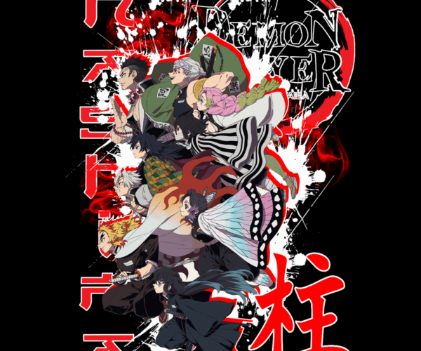 Demon Slayer Pillars - Stylish Group Shot