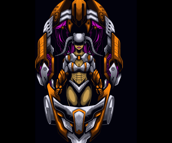 Cyber Valkyrie - Tech Warrior