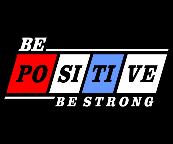 Motivational Typography - Positive Vibes