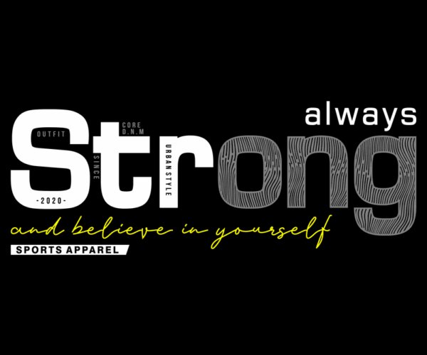 Urban Strength - Motivational Typography