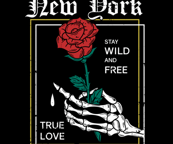 Skeletal Rose - Gothic True Love