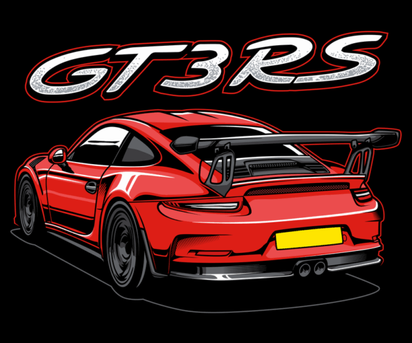 GT3 RS - Automotive Art