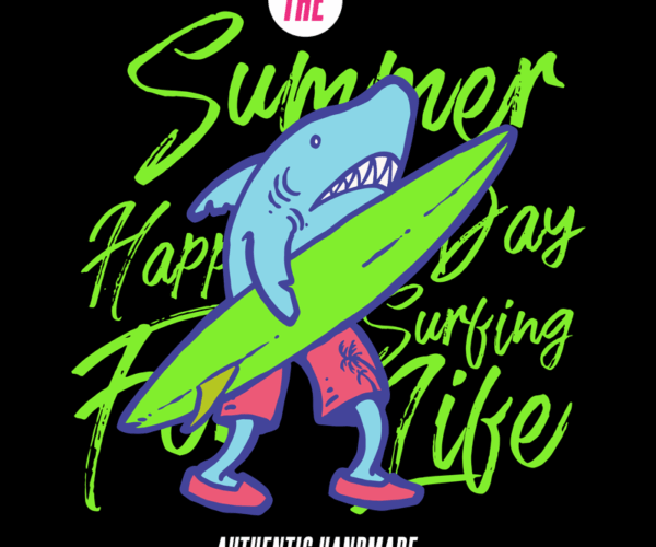 Surfer Shark - Summer Fun Edition